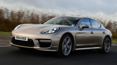 Porsche Panamera - front tracking